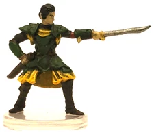 Onslaught Cailain Galascient Sell Swords (Male Elf Wizard)   D & D Mini