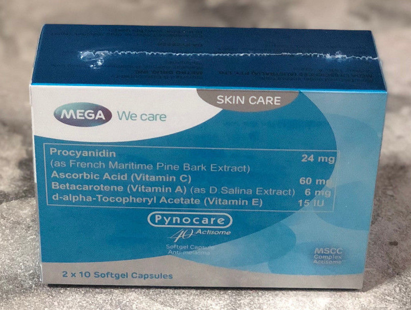 pynocare vs glutathione PynoCare 40 Actisome AntiMelasma Bleaching Whitening for Melasma 10 20 30  Caps