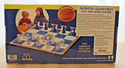 Quick Chess Beginner Board Game 1997 Parent Choice Award Winner