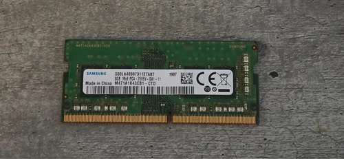 RAM Samsung 8 Go - PC portable PC4-21300S  DDR4-2666v SO-DIMM- M471A1K43CB1-CTD