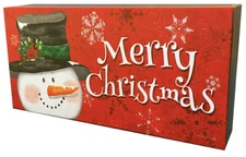 Snowy Greetings Assortment of 16 Snowman Christmas Cards in Keepsake Box
