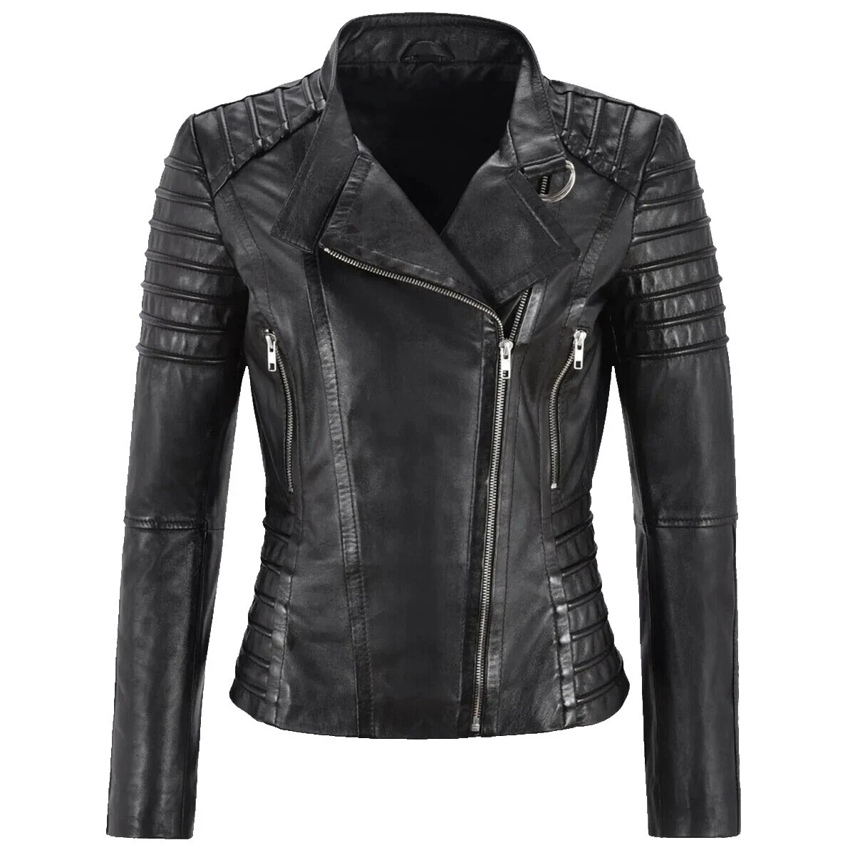 Camisetas Occidental de Cuero para Mujeres