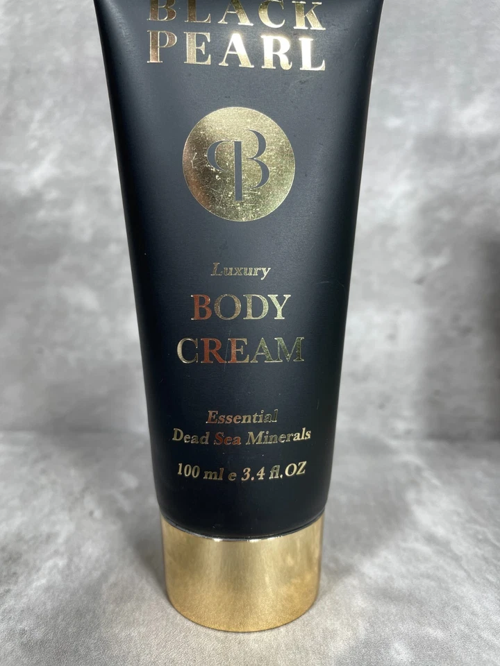 Crema corporal y pies Black Pearl Essential Black Sea Minerals gel de aloe vera nuevo Foto 3 de 4