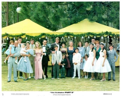 The Godfather Part Original Lobby Card Al Pacino Corleone family
