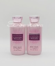 Bath  Body Works A thousand Wishes Shower Gel Body Wash 10 fl oz Set of 2