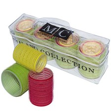 MILANO COLLECTION 12 Piece SELF-HOLD Hair Wig Styling Curler/Roller Set