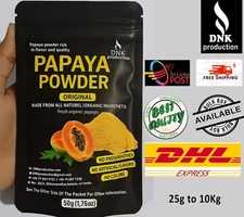 Organic Papaya Powder - Natural Skin Care & Exfoliating Face Mask Dry frout