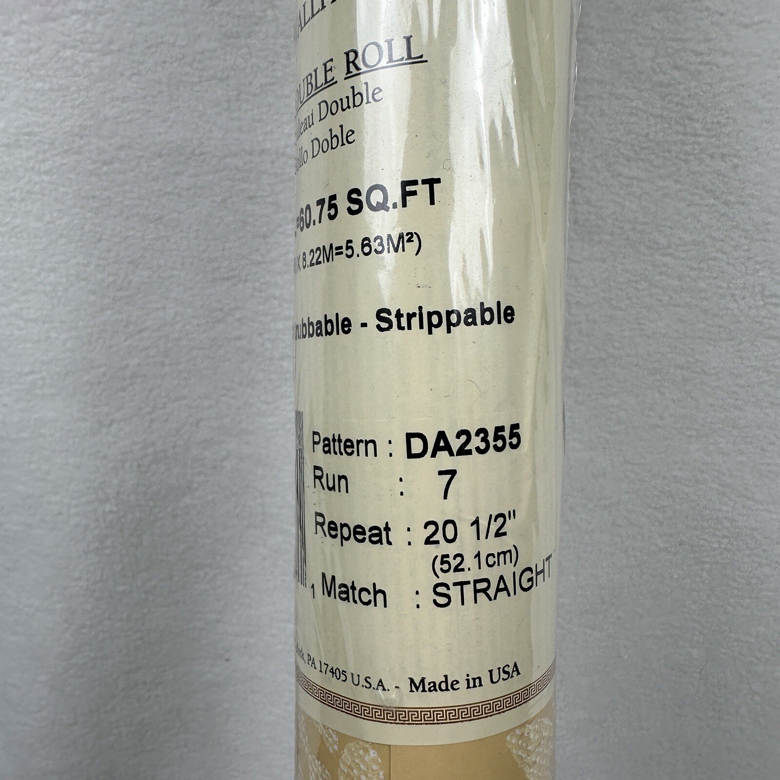 York Wall Coverings Fine Wallpaper Double Roll 27in x 27ft 60.75 Sq Ft DA2355 7