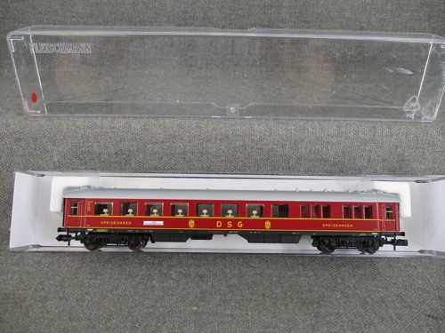 Fleischmann Spur N 863303K Speisewagen WR 4ü(e) 1121 der DSG in OVP | Zustand: Gebraucht