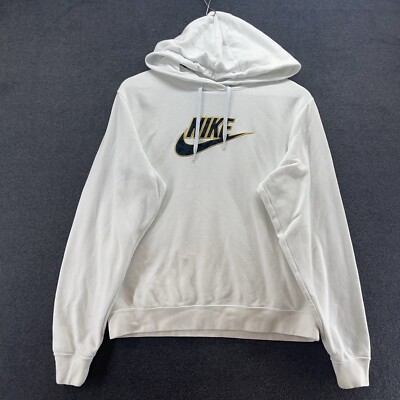 Nike Sportswear Club Hoodie Womens Small Logo Fleece Pullover