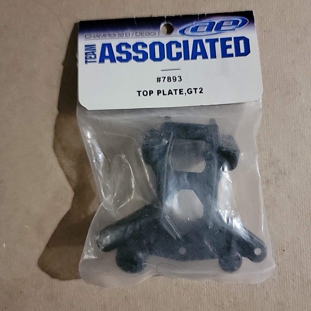 Vintage Team Associated #7893 Top Plate GT2 NIP