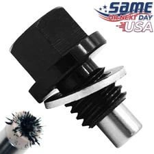 M12 X 1.75 Magnetic Oil Drain Plug + Gasket for Ford Chevrolet Lincoln Mazda GM