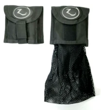Zeagle Expandable Quick Pocket Mesh Pouch Bag Case Weight Scuba Dive BC BCD Zena