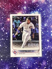 2022 Topps Series 2 Alfonso Rivas Rookie Chicago Cubs #526