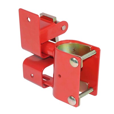 One Way Red Lockable Gate Latch Replaces speeco S16100500 Cattle fence