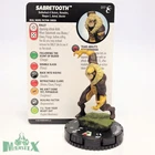Heroclix X-Men: Rise and Fall set Sabretooth #017 Common figure w/card!