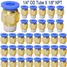 Wholesale 1/4" OD Tube X 1/8" NPT Pneumatic Fitting Push To Connect Air Fitting