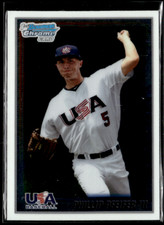 2010 Bowman Chrome #USA13 Phillip Pfeifer III TEAM USA 1st Bowman 