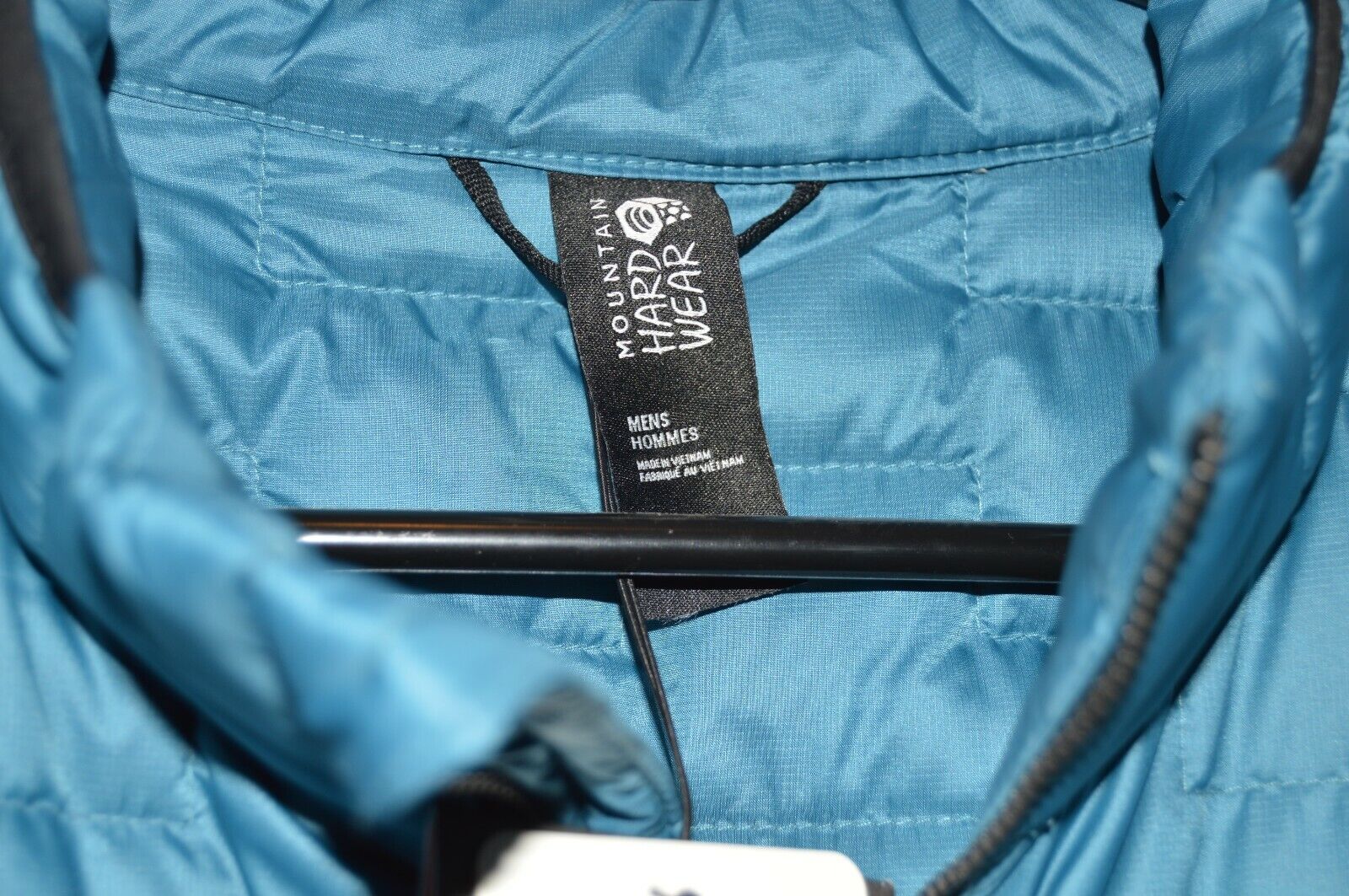 mountain hard wear men's summiter down 600 fill soft shell jacket blue XL  NEW