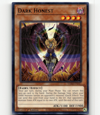 dark honest yugioh card LIOV-EN022 – Genesis TCG Once per turn Dark Honest - Yu-Gi-Oh! Review