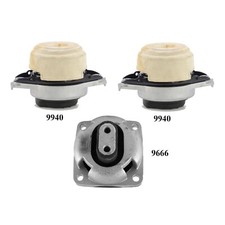 WOPARTS Engine Mount Pair Left+Right For Mercedes-Benz W166 ML550 GL450 GLS550 – 1662406017