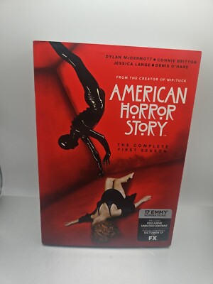 American Horror Story The Complete First Season (4 Disc DVD Set) W Slip Cover
