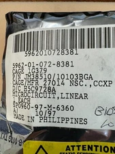 1 M38510/10103BGA Operational Amplifier IC