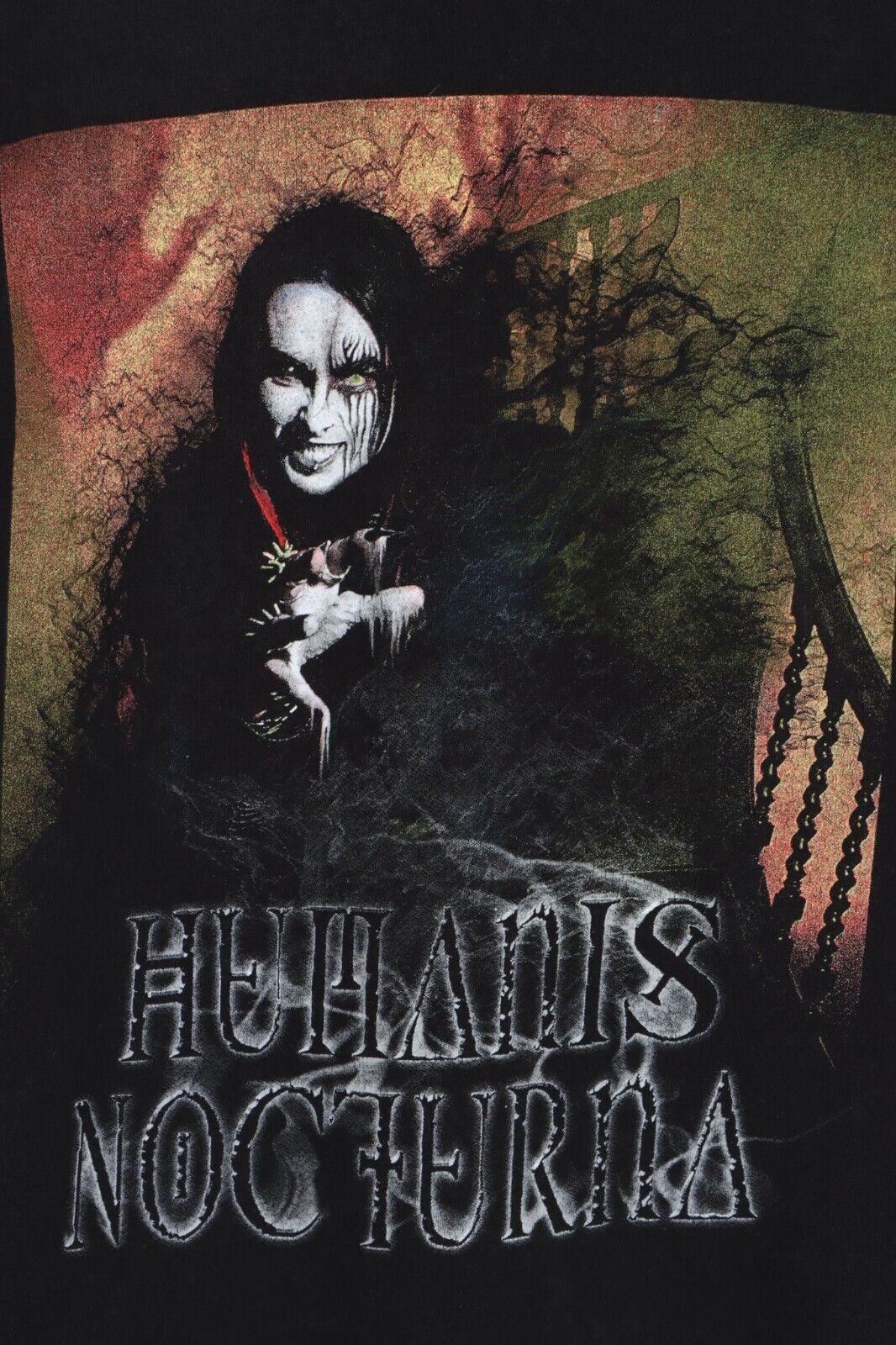 Vintage Cradle of Filth 'Humanis Nocturna' All Ov… - image 5