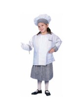Child's Girl Chef Costume