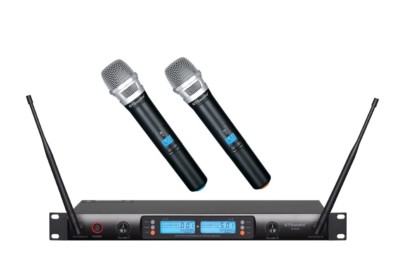 GTD Audio 2x100 Channels UHF Wireless Hand Held Microphone Mic System 622H
