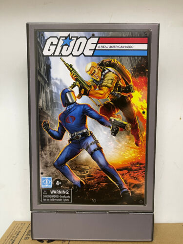 Hasbro GI Joe Retro Collection 3.75" Duke & Cobra Commander 2-Pack Hasbro Pulse - Afbeelding 1 van 2