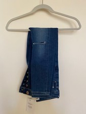 asos Button-up High Waist Skinny Denim Petite 25