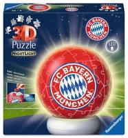 Ravensburger Puzzle 72 Teile Puzzle-Ball Nachtlicht Fc Bayern MüNchen 12008056
