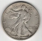 1943 P WALKING LIBERTY HALF DOLLAR 90% SILVER PHILADELPHIA .50¢ UNITED STATES