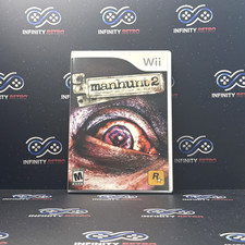 Manhunt 2 Nintendo Wii CIB Complete Refurbished & Tested Free Shipping