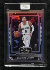2024-25 Panini One and One Blue 5/35 Dejounte Murray #54 0c3