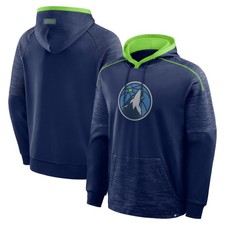 Men's Fanatics Navy Minnesota Timberwolves Pick  Roll Defender Pullover Hoodie