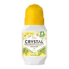 Vegan Mineral Roll-On Deodorant for All, Chamomile Green Tea - 2.25 oz
