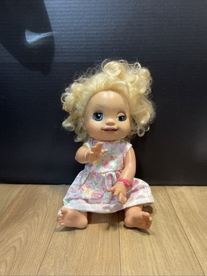 Baby Alive 2009 Soft Face Doll Partially Working Condition Left Eye/Arm Issues
