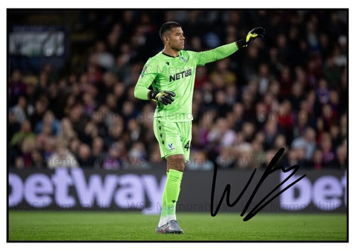 12313. Walter Benitez Signed Pictures (A4 Prints) Crystal Palace PSV Nice