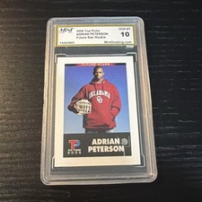 2006 Topps Picks - Adrian Peterson - Future Star Rookie - MGS 10