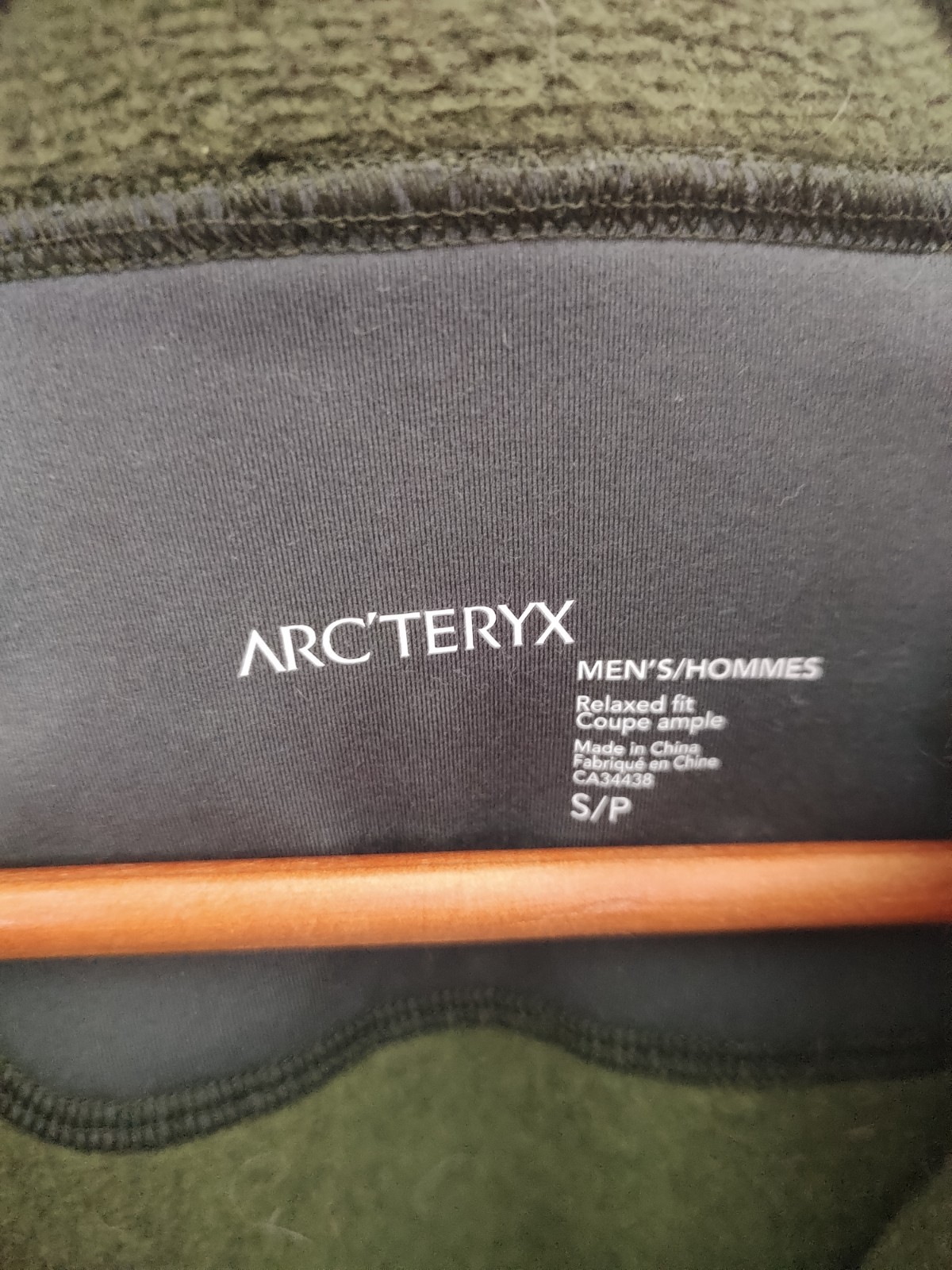 Arc'Teryx Covert Fleece Hoody Anaconda Sz. S image 4