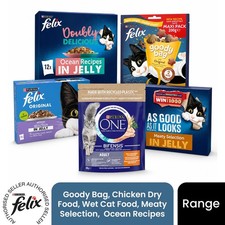 Felix & Purina ONE Katzenfutter und Leckerli Pick & Mix Bundle - Wählen Sie 2 Packungen