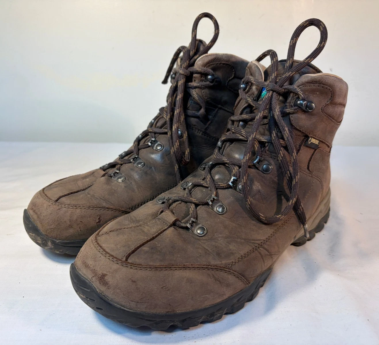 Cabela's Meindl Hiking Boots Men's Brown Leather Gore-tex Lace-up - US 10.5