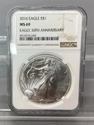 2016 American Silver Eagle - NGC - MS 69