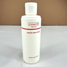 Genuine COACH SIGNATURE FABRIC CLEANER 6 OZ Bottle New Sealed Purse Handbag Shoe
