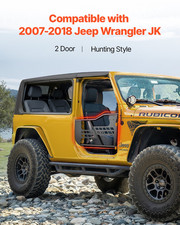 Jeep Wrangler Jk Tube Doors 2-door 2007-2018 Hunting Style Half Doors Jeep Wrangler Jk Tube Doors 2-door 2007-2018 Hunting Style Half Doors