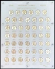 1946- 1964 D COMPLETE 48 ROOSEVELT DIMES SET HAND SELECTED CHOICE BRILLIANT UNC