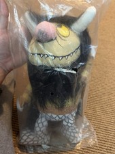 Maurice Sendak 1980 Where the Wild Things Are Advertising Plush Doll