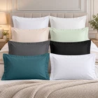 Bianca 100% Cotton Sateen 400 Thread Count Oxford Pillow Case